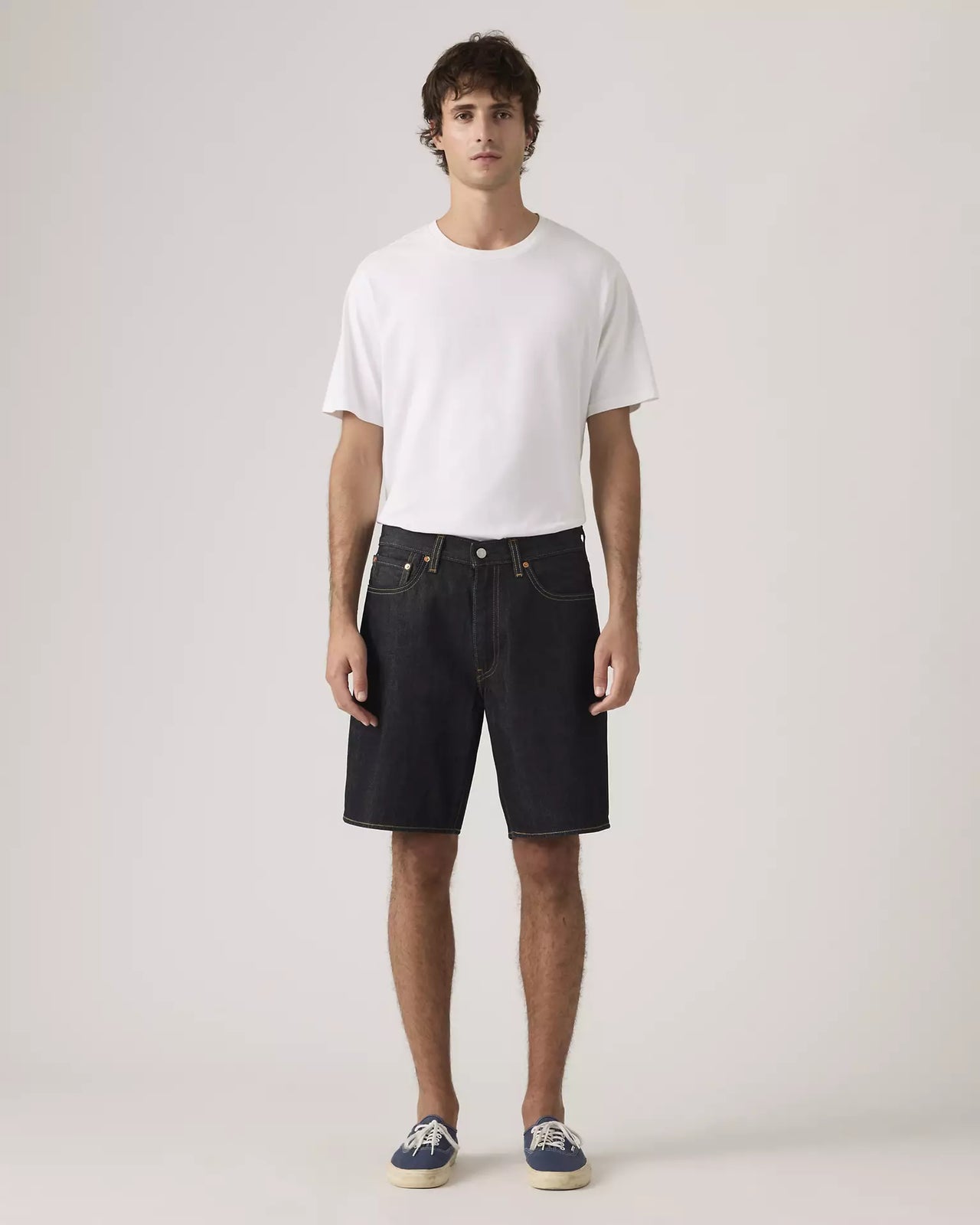 levi's® men's 468 loose shorts A8461003828- Dark Indigo – Levi's Hong Kong