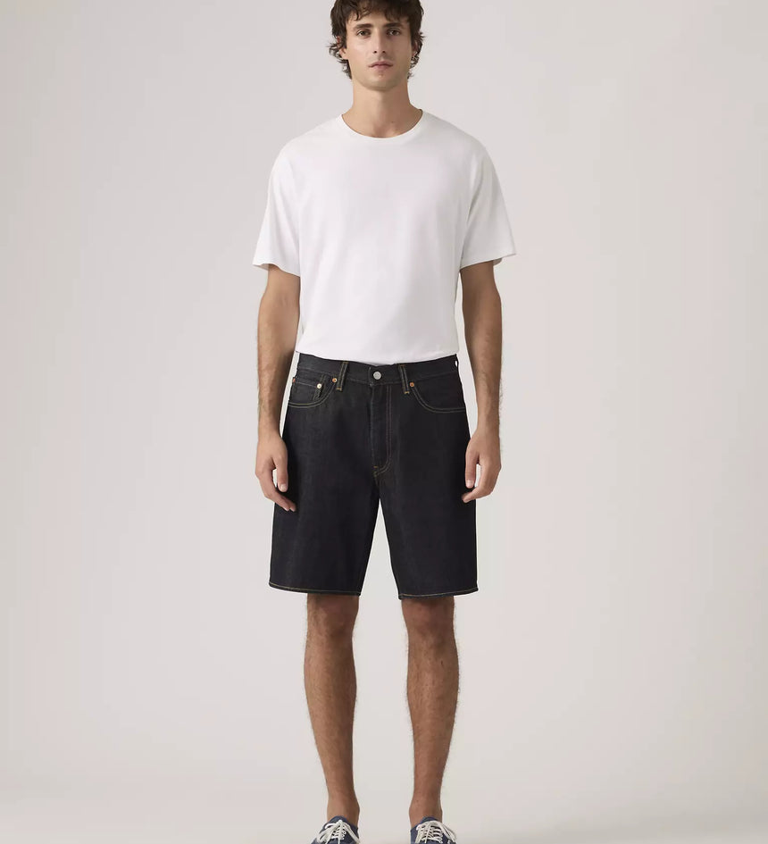 levi's® 468 寬鬆短褲 | 男裝   A8461003828- Dark Indigo – Levi's 香港