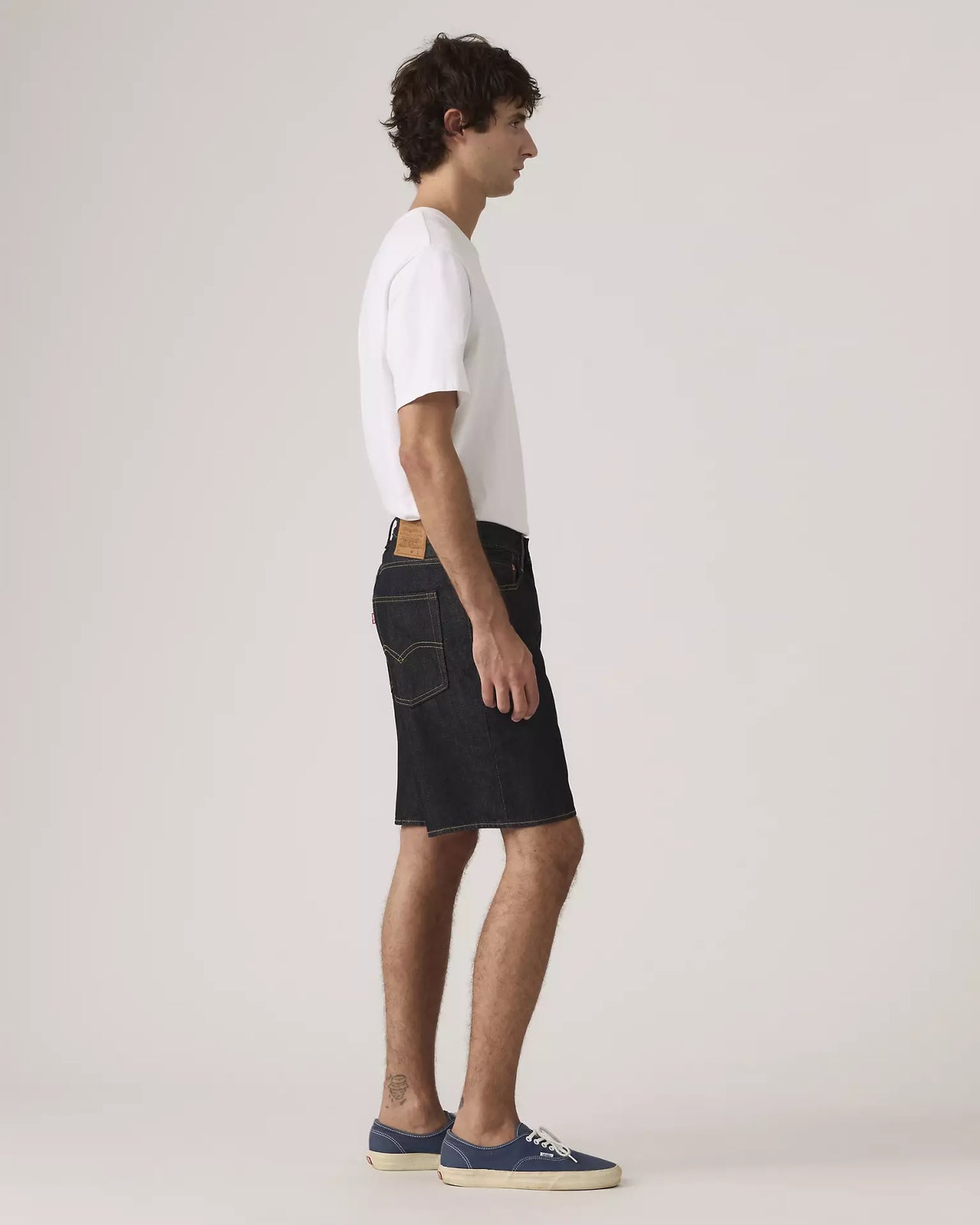 levi's® men's 468 loose shorts A8461003828- Dark Indigo – Levi's Hong Kong