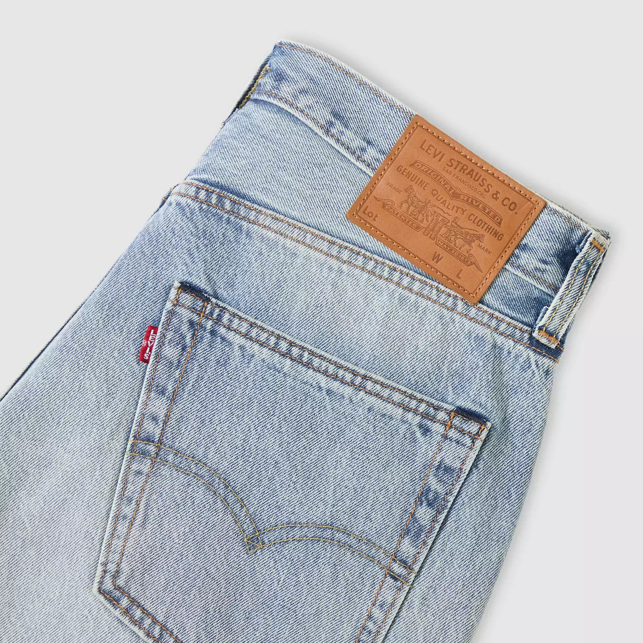 levi's® men's 468 loose shorts A8461003928- Light Indigo – Levi's Hong Kong
