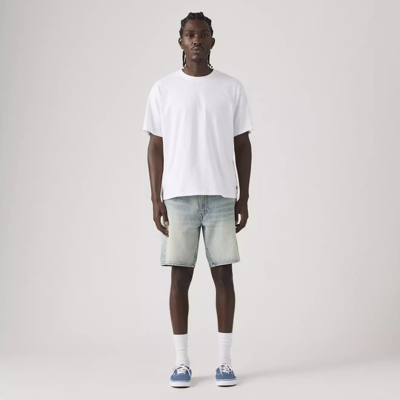 levi's® men's 468 loose shorts A8461003928- Light Indigo – Levi's Hong Kong