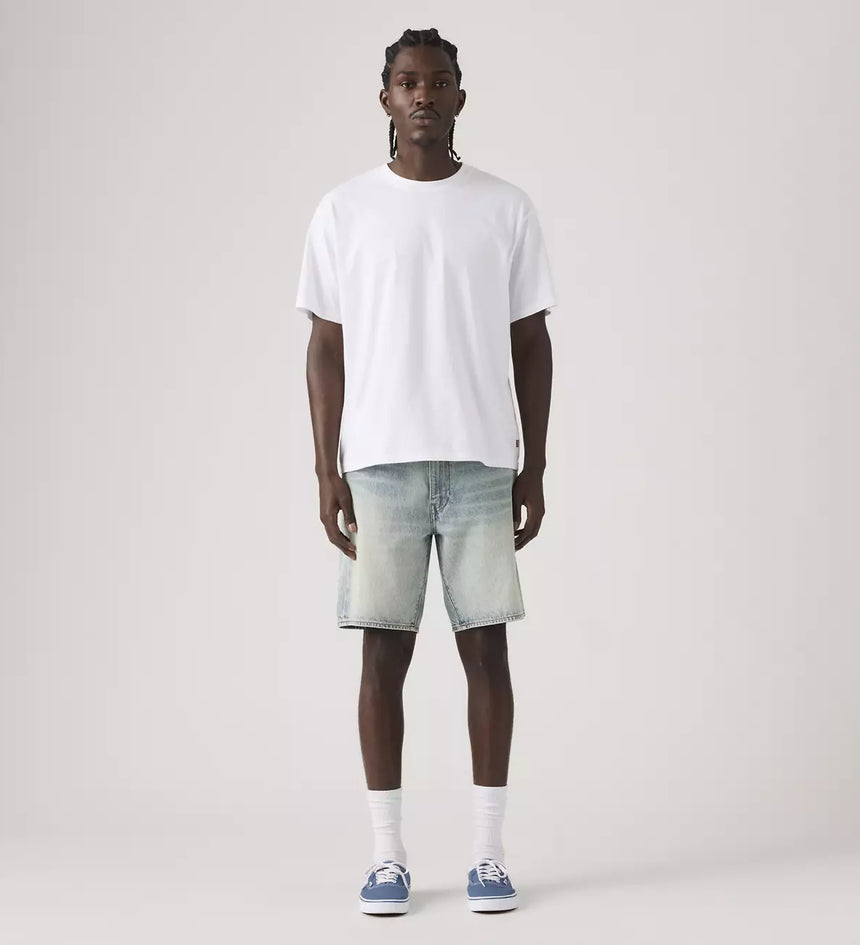 levi's® 468 寬鬆短褲 | 男裝   A8461003928- Light Indigo – Levi's 香港