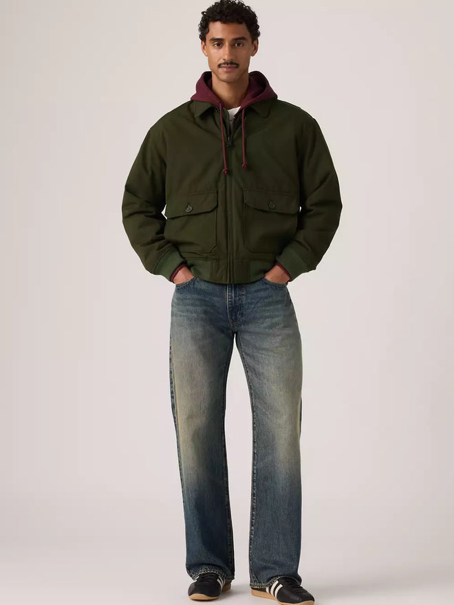 levi's® 567™ relaxed flare 寬鬆喇叭牛仔褲 | 男裝   A863000122832 Dark Wash  – Levi's 香港
