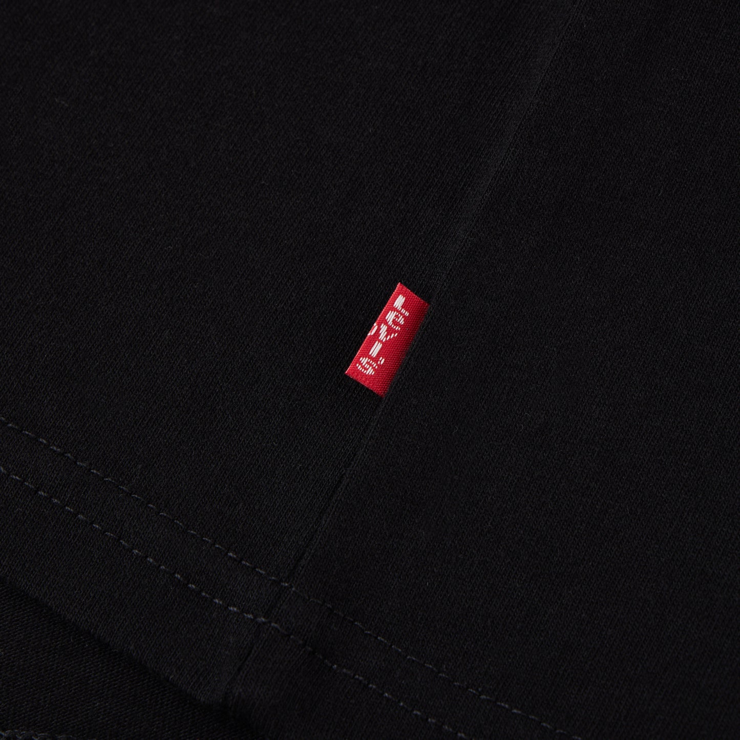 MENS S EMB BATWING TEE L WHITE