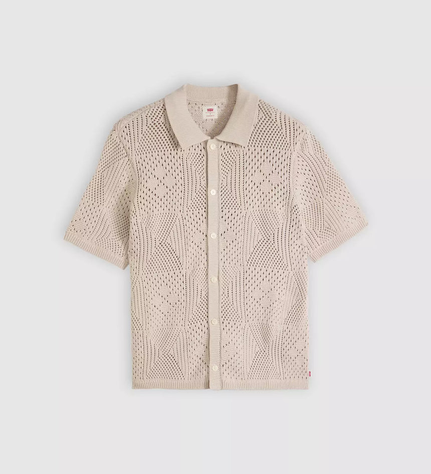 levi's® men's sweater camp shirt 0013G0006XS- Neutral – Levi's Hong Kong