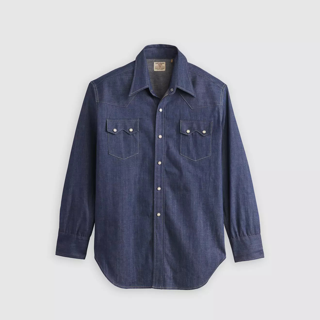 Levi's® Vintage Clothing 1955 Shorthorn Sawtooth 鋸齒襯衫 | 男裝  