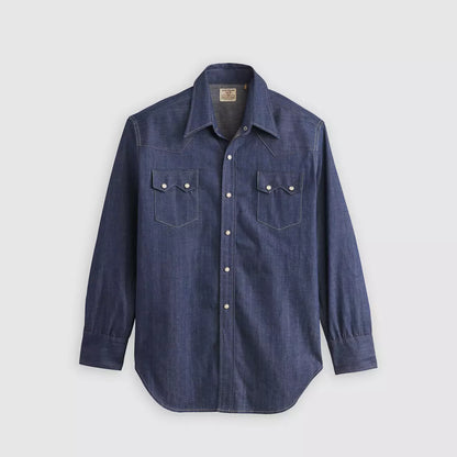 Levi's® Vintage Clothing 1955 Shorthorn Sawtooth 鋸齒襯衫 | 男裝  