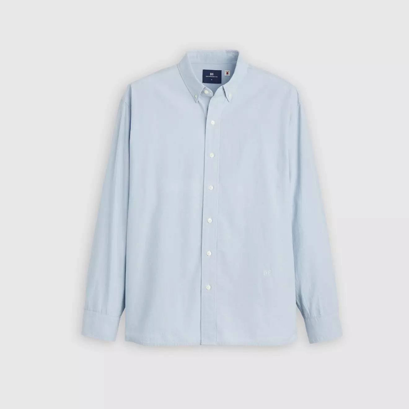 levi's® blue tab™ 寬鬆扣領恤衫 | 男裝 001LI0003XS- Blue – Levi's 香港