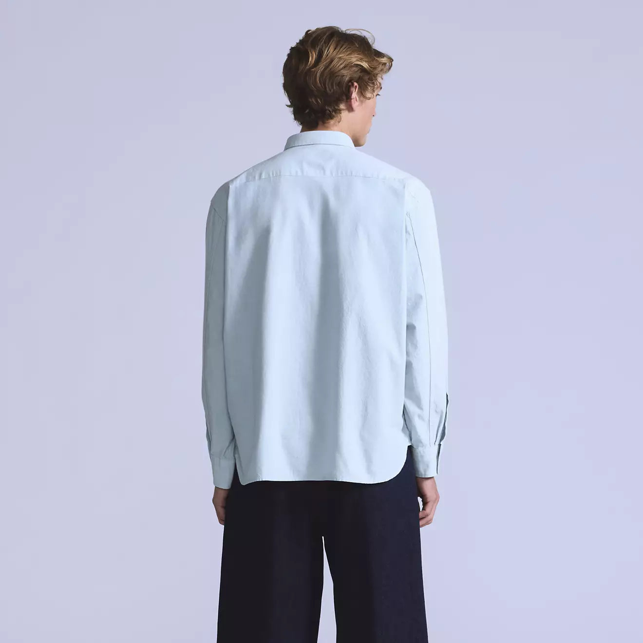 levi's® blue tab™ 寬鬆扣領恤衫 | 男裝 001LI0003XS- Blue – Levi's 香港