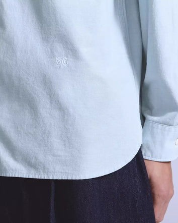 levi's® blue tab™ 寬鬆扣領恤衫 | 男裝 001LI0003XS- Blue  – Levi's 香港