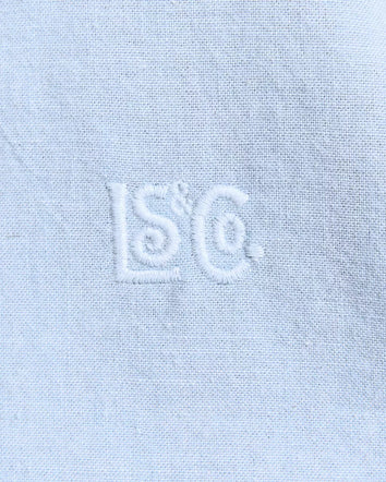 levi's® blue tab™ 寬鬆扣領恤衫 | 男裝 001LI0003XS- Blue  – Levi's 香港