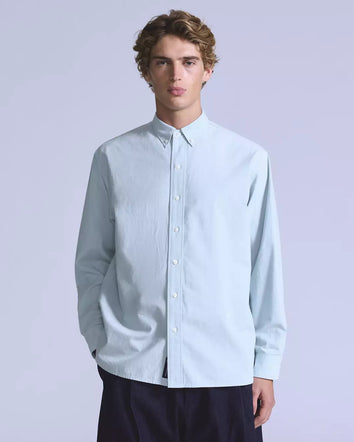 levi's® blue tab™ 寬鬆扣領恤衫 | 男裝 001LI0003XS- Blue  – Levi's 香港