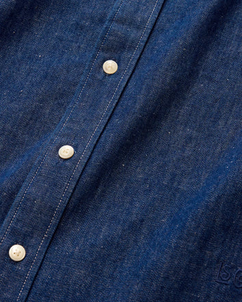 levi's® blue tab™ relaxed 牛仔鈕扣襯衫 | 男裝 001LI0004S- Blue  – Levi's 香港