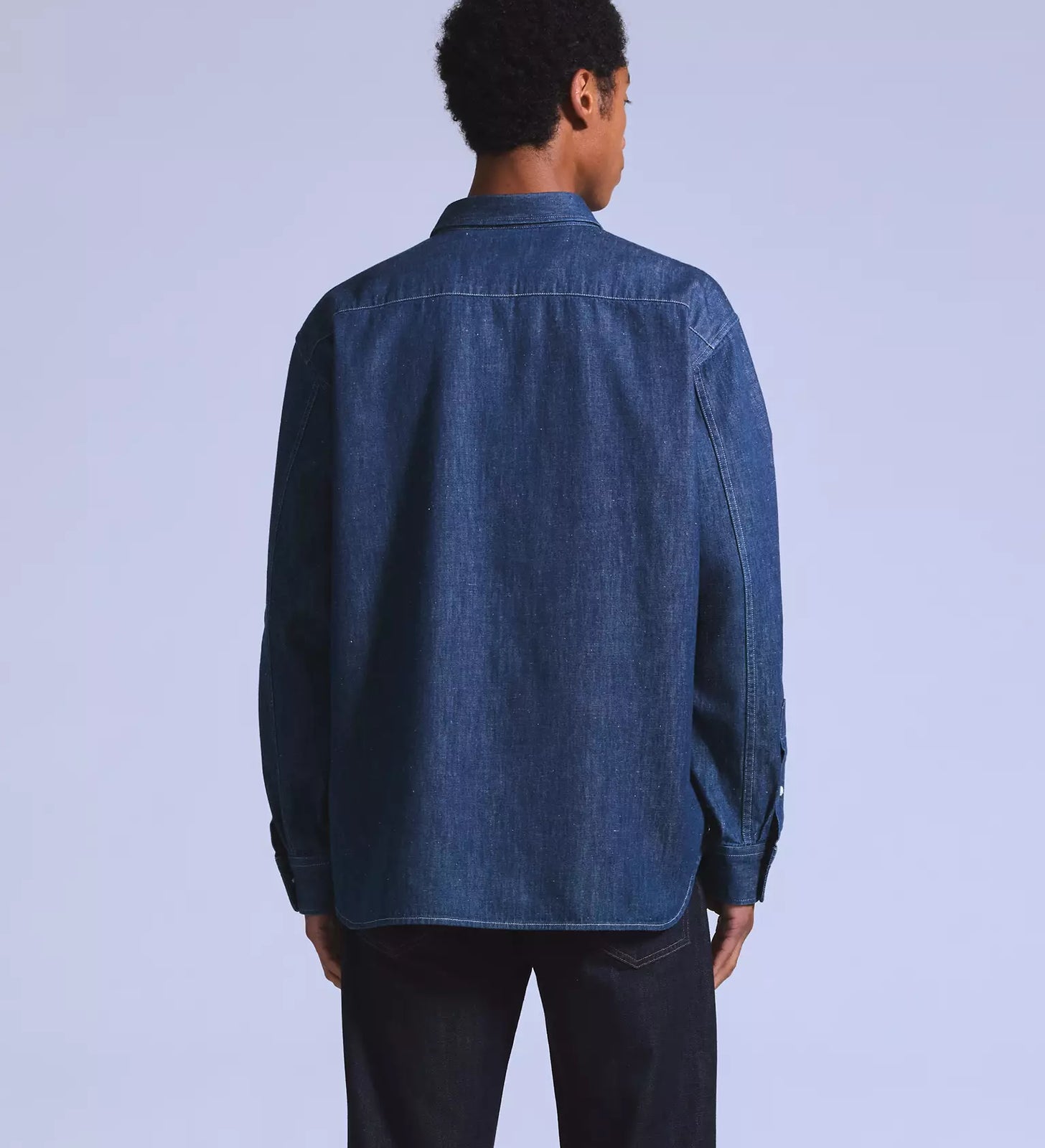 levi's® blue tab™ relaxed 牛仔鈕扣襯衫 | 男裝 001LI0004S- Blue – Levi's 香港