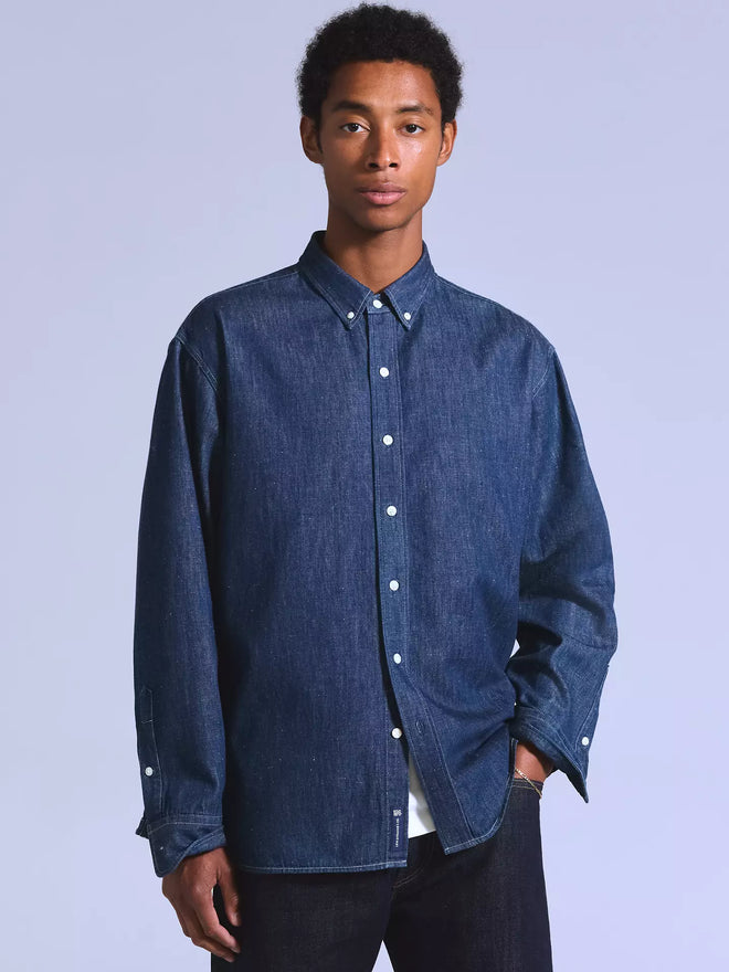 levi's® blue tab™ men's relaxed button-up shirt 001LI0004S- Blue  – Levi's Hong Kong
