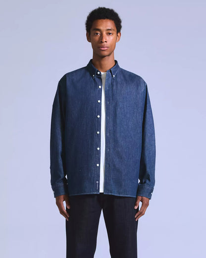 Levi's® Blue Tab™ Relaxed 牛仔鈕扣襯衫 | 男裝