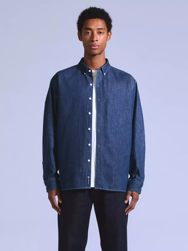 levi's® blue tab™ men's relaxed button-up shirt 001LI0004S- Blue  – Levi's Hong Kong
