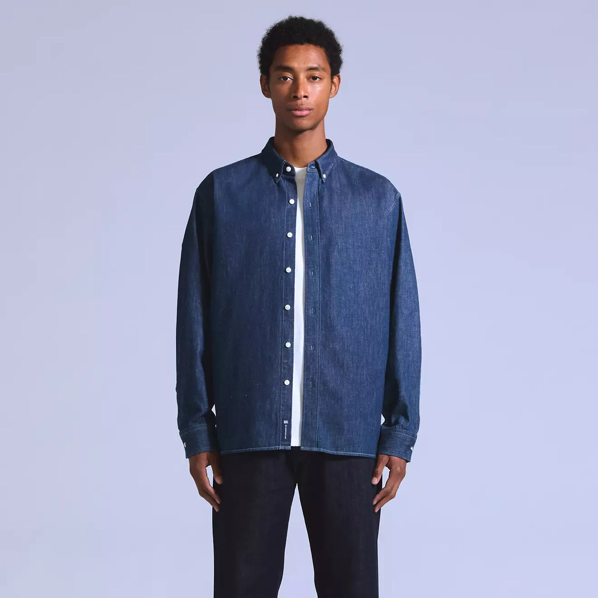 Levi's® Blue Tab™ Relaxed 牛仔鈕扣襯衫 | 男裝