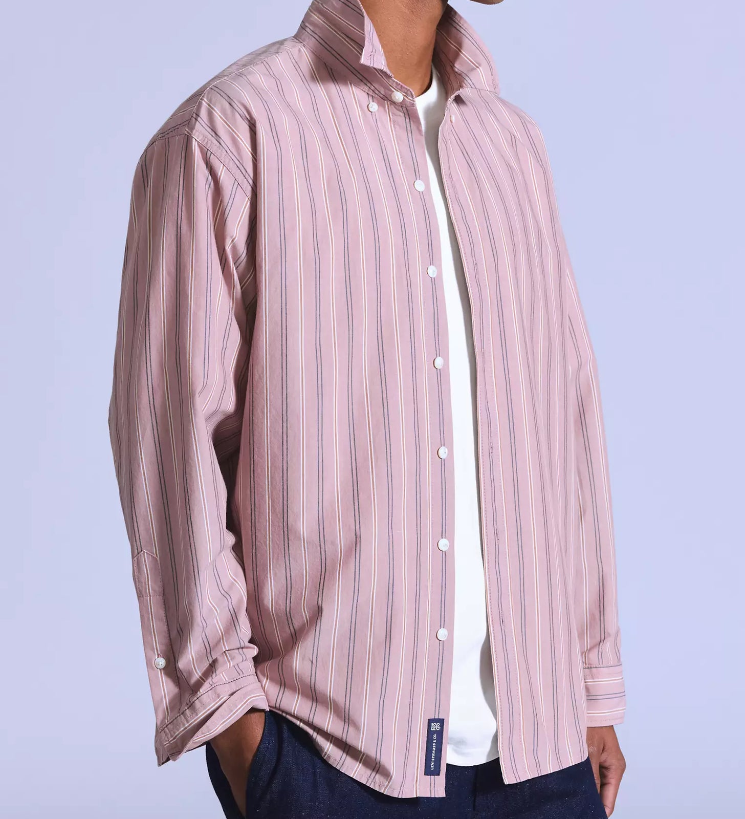 levi's® blue tab™ relaxed 鈕扣襯衫 | 男裝 001LI0006S- Multicolor – Levi's 香港