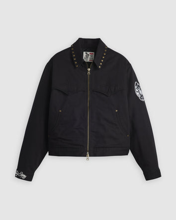 levi's® x toy story men's western jacket 0033Z0000S- Black  – Levi's Hong Kong