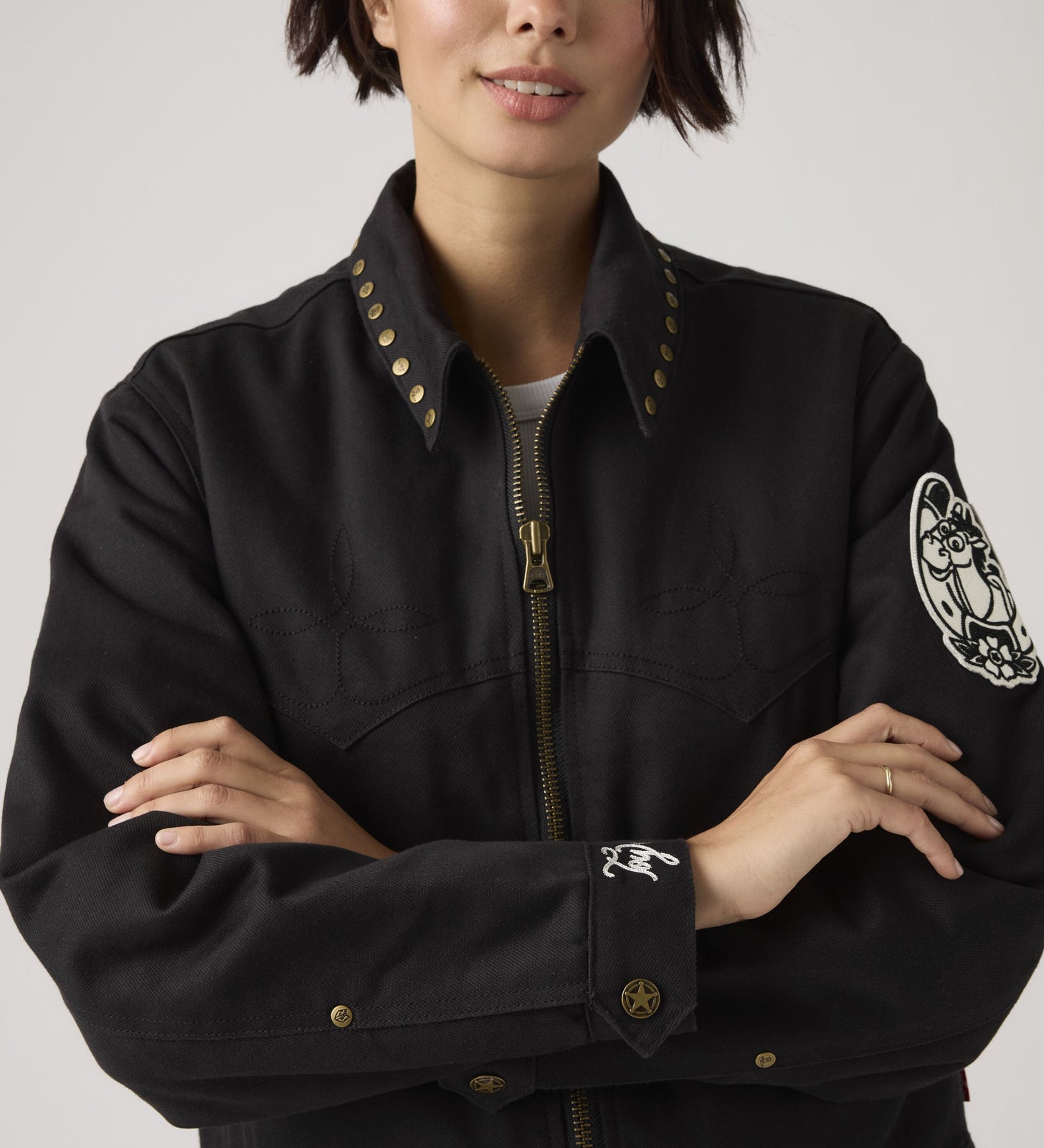 levi's® x toy story 男士西部牛仔外套 | 男裝 0033Z0000S- Black – Levi's 香港