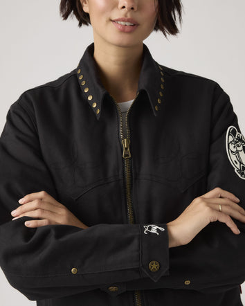 levi's® x toy story men's western jacket 0033Z0000S- Black  – Levi's Hong Kong