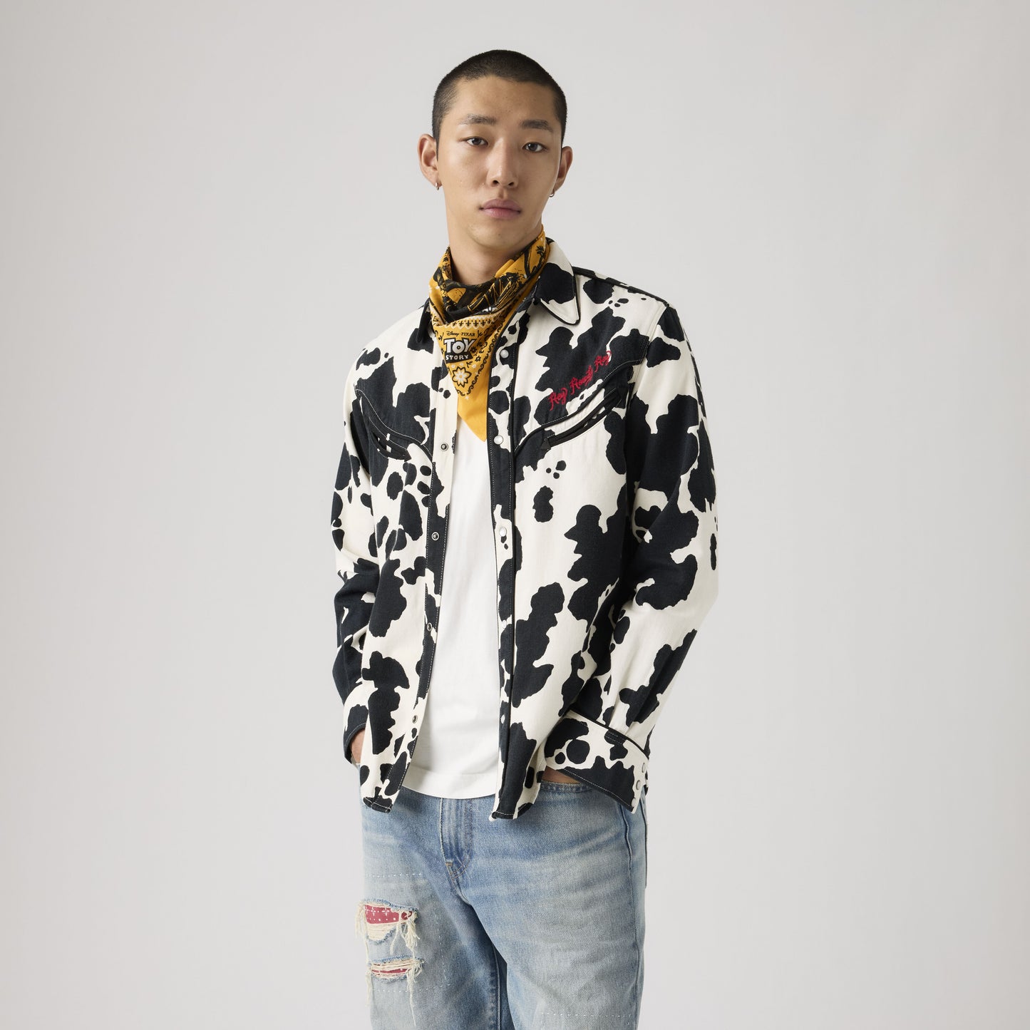 Levi's® x Toy Story 男士 Rodeo 圖案恤衫 | 男裝