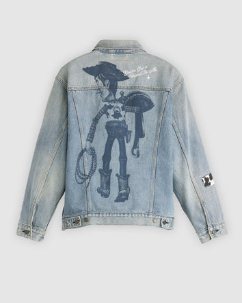 levi's® x toy story men's type iii trucker jacket 0034J0000XS- Medium Indigo  – Levi's Hong Kong