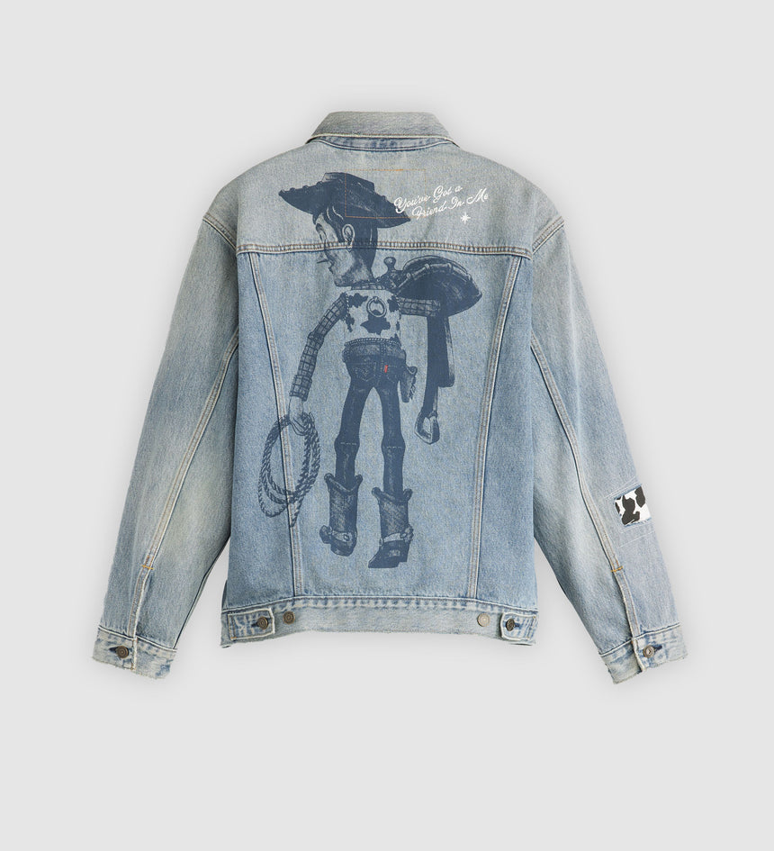 levi's® x toy story men's type iii trucker jacket 0034J0000XS- Medium Indigo – Levi's Hong Kong