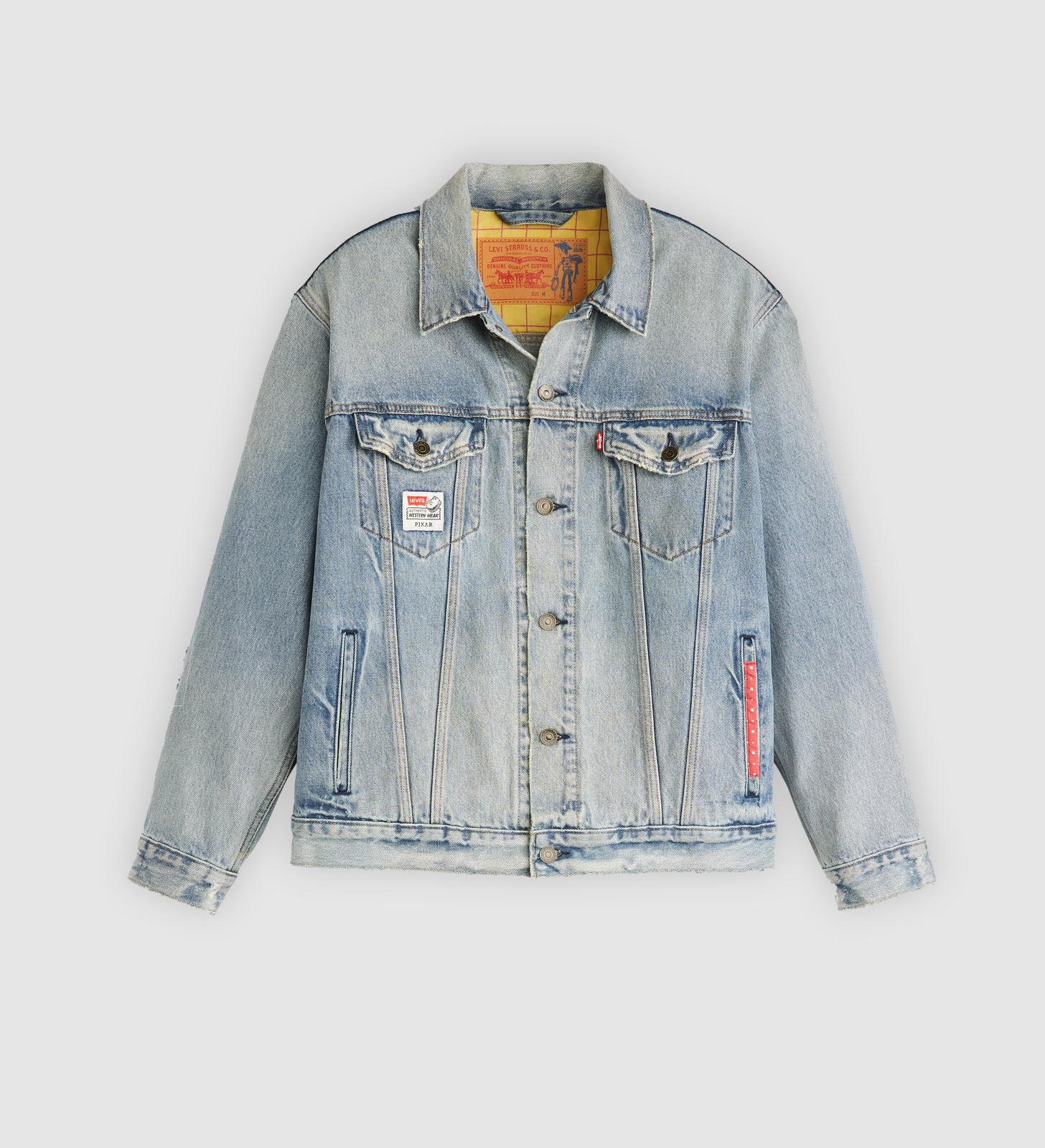levi's® x toy story 男士 type iii trucker 牛仔外套 | 男裝 0034J0000M- Medium Indigo – Levi's 香港