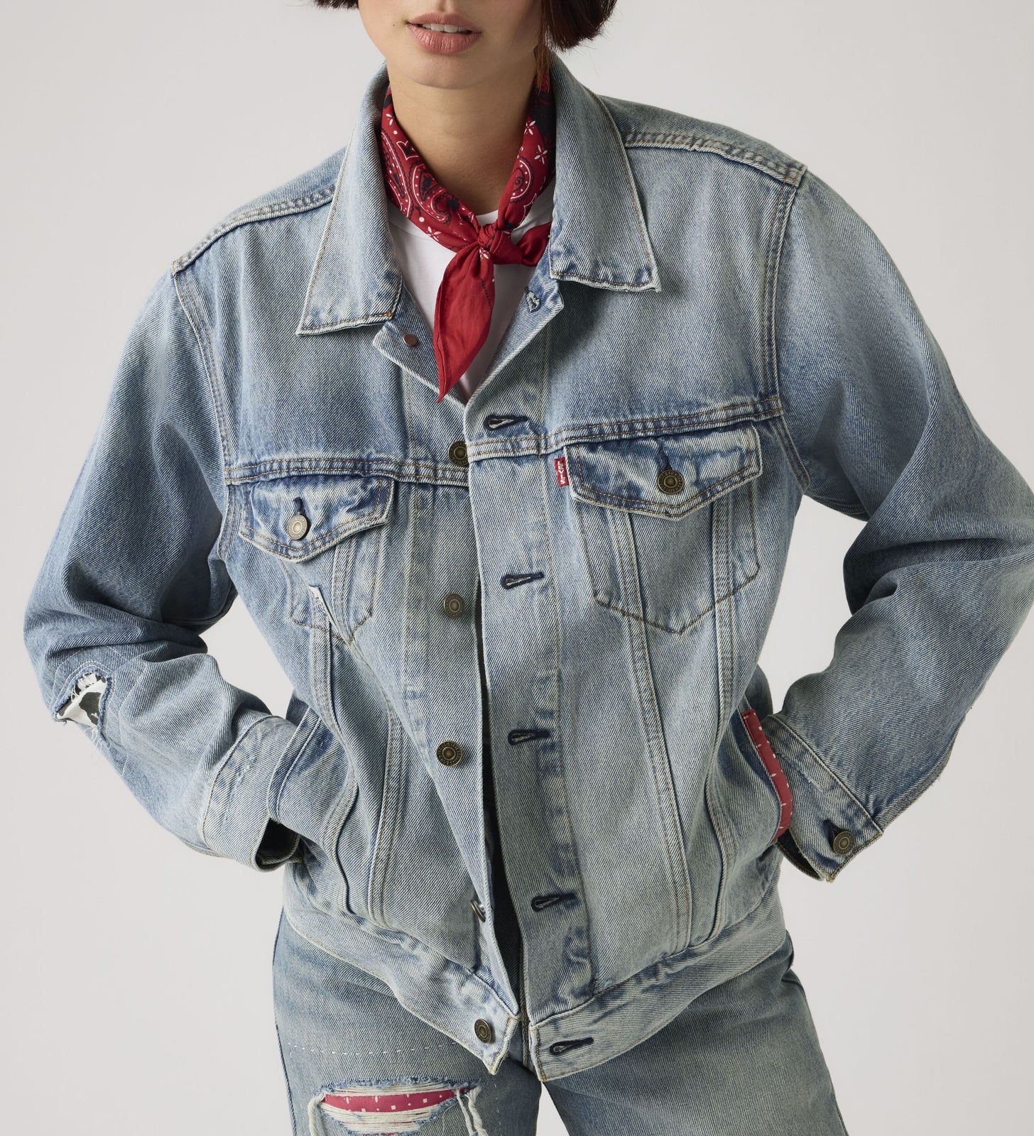 levi's® x toy story 男士 type iii trucker 牛仔外套 | 男裝 0034J0000M- Medium Indigo – Levi's 香港
