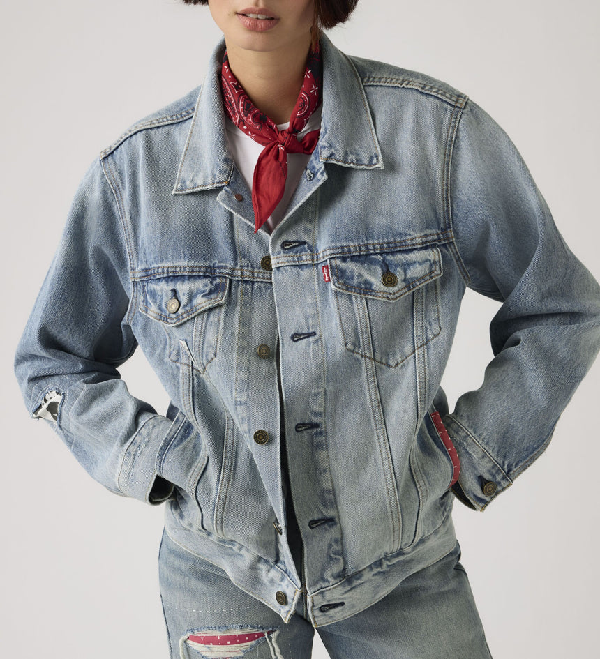 levi's® x toy story men's type iii trucker jacket 0034J0000XS- Medium Indigo – Levi's Hong Kong
