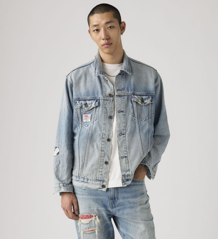 levi's® x toy story men's type iii trucker jacket 0034J0000XS- Medium Indigo – Levi's Hong Kong
