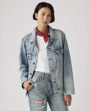 levi's® x toy story men's type iii trucker jacket 0034J0000XS- Medium Indigo  – Levi's Hong Kong