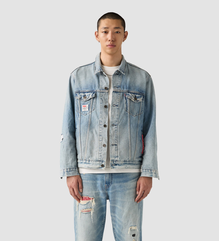 levi's® x toy story men's type iii trucker jacket 0034J0000XS- Medium Indigo – Levi's Hong Kong