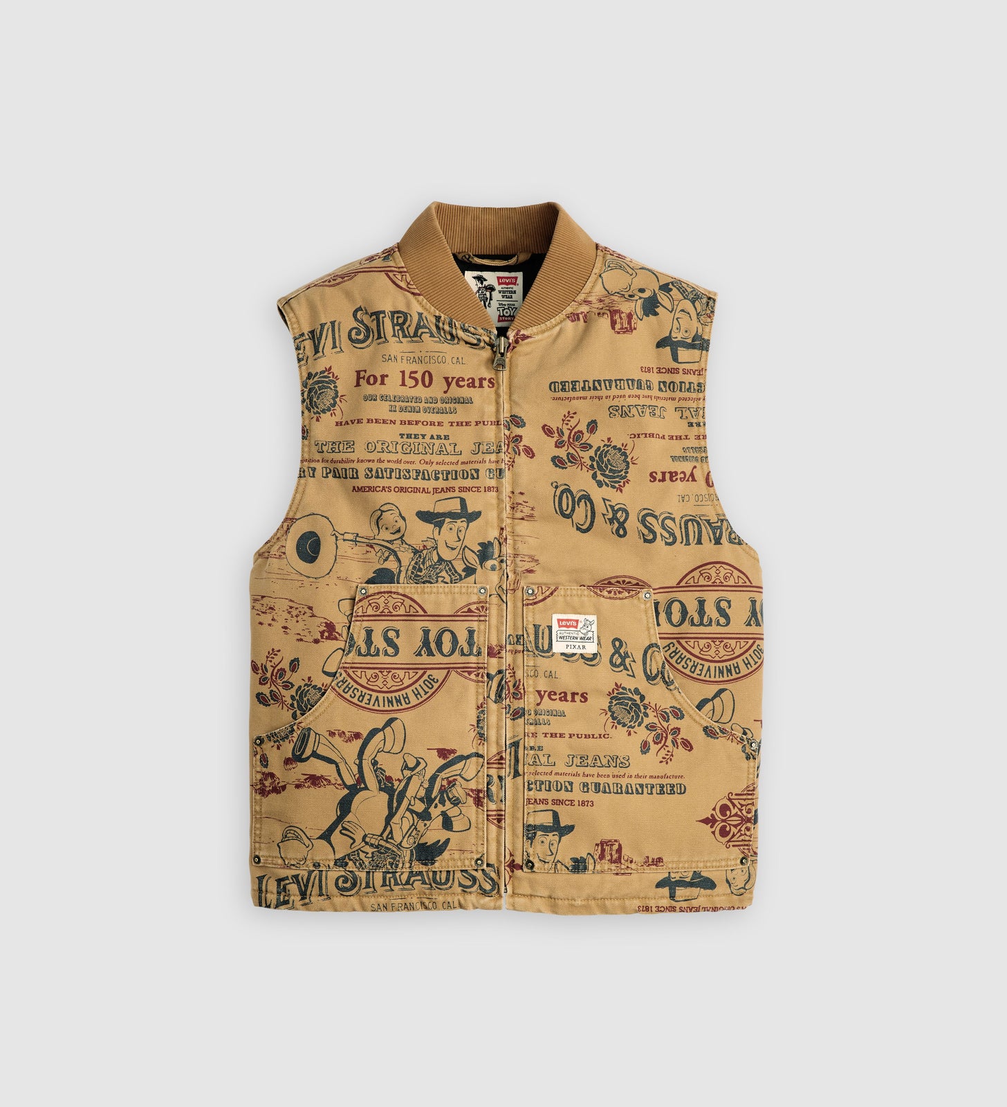 levi's® x toy story men's vest 0034M0000XS- Multicolor – Levi's Hong Kong