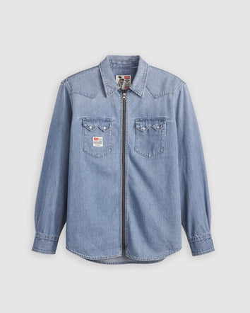 levi's® x toy story 男士西部圖案外套 | 男裝 0034P0000XS- Light Indigo  – Levi's 香港
