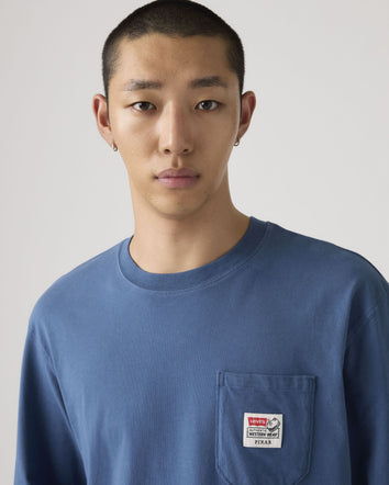 levi's® x toy story 男士長袖袋袋圖案 t 恤 | 男裝 0034Q0000XS- Multicolor  – Levi's 香港