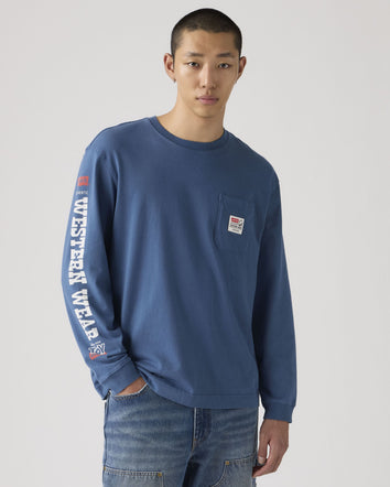 levi's® x toy story 男士長袖袋袋圖案 t 恤 | 男裝 0034Q0000XS- Multicolor  – Levi's 香港