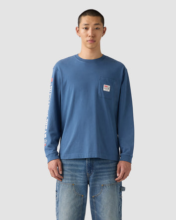 levi's® x toy story 男士長袖袋袋圖案 t 恤 | 男裝 0034Q0000XS- Multicolor  – Levi's 香港