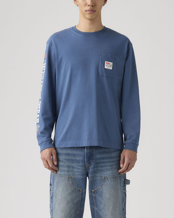 levi's® x toy story 男士長袖袋袋圖案 t 恤 | 男裝 0034Q0000XS- Multicolor  – Levi's 香港