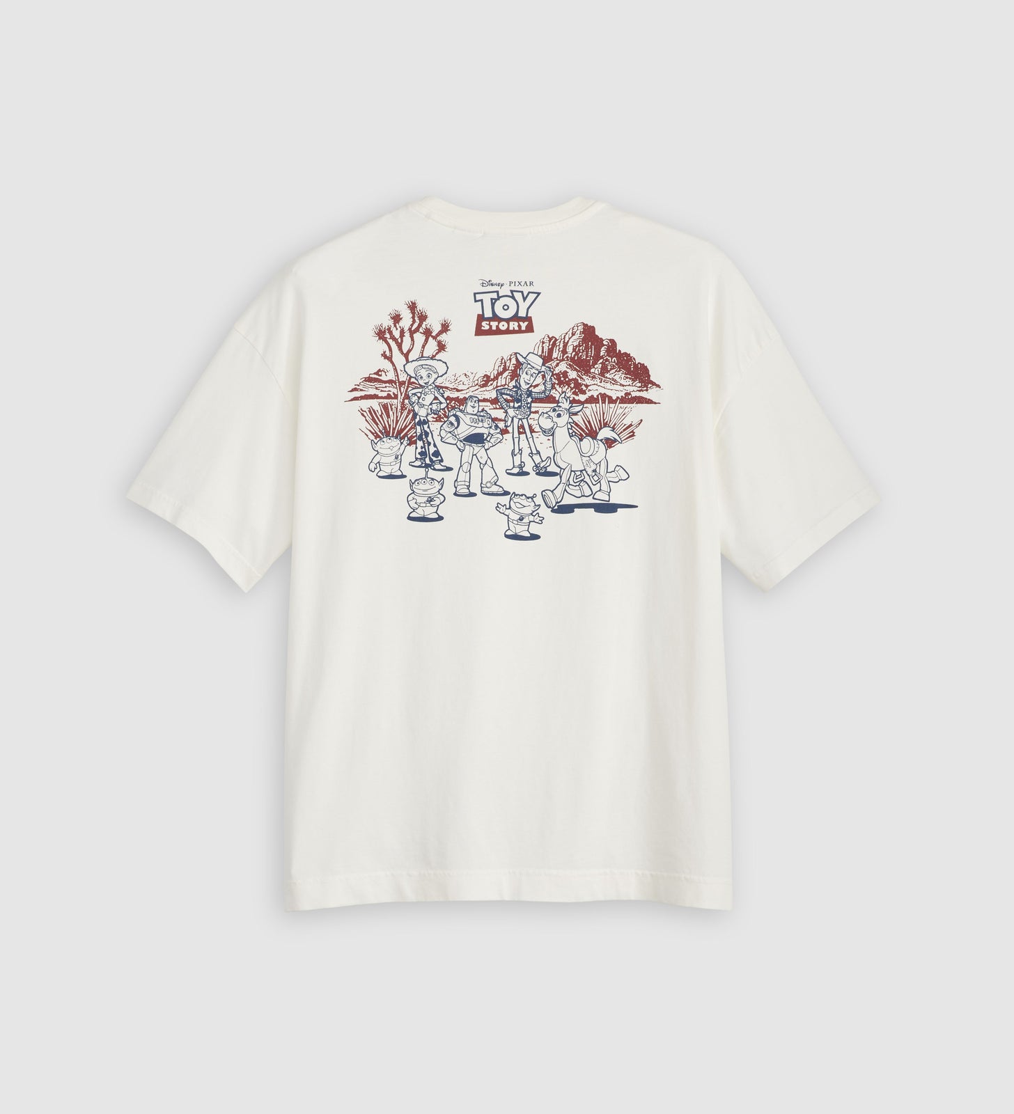 levi's® x toy story 男士盒型圖案 t 恤 | 男裝 0034T0000S- Multicolor – Levi's 香港