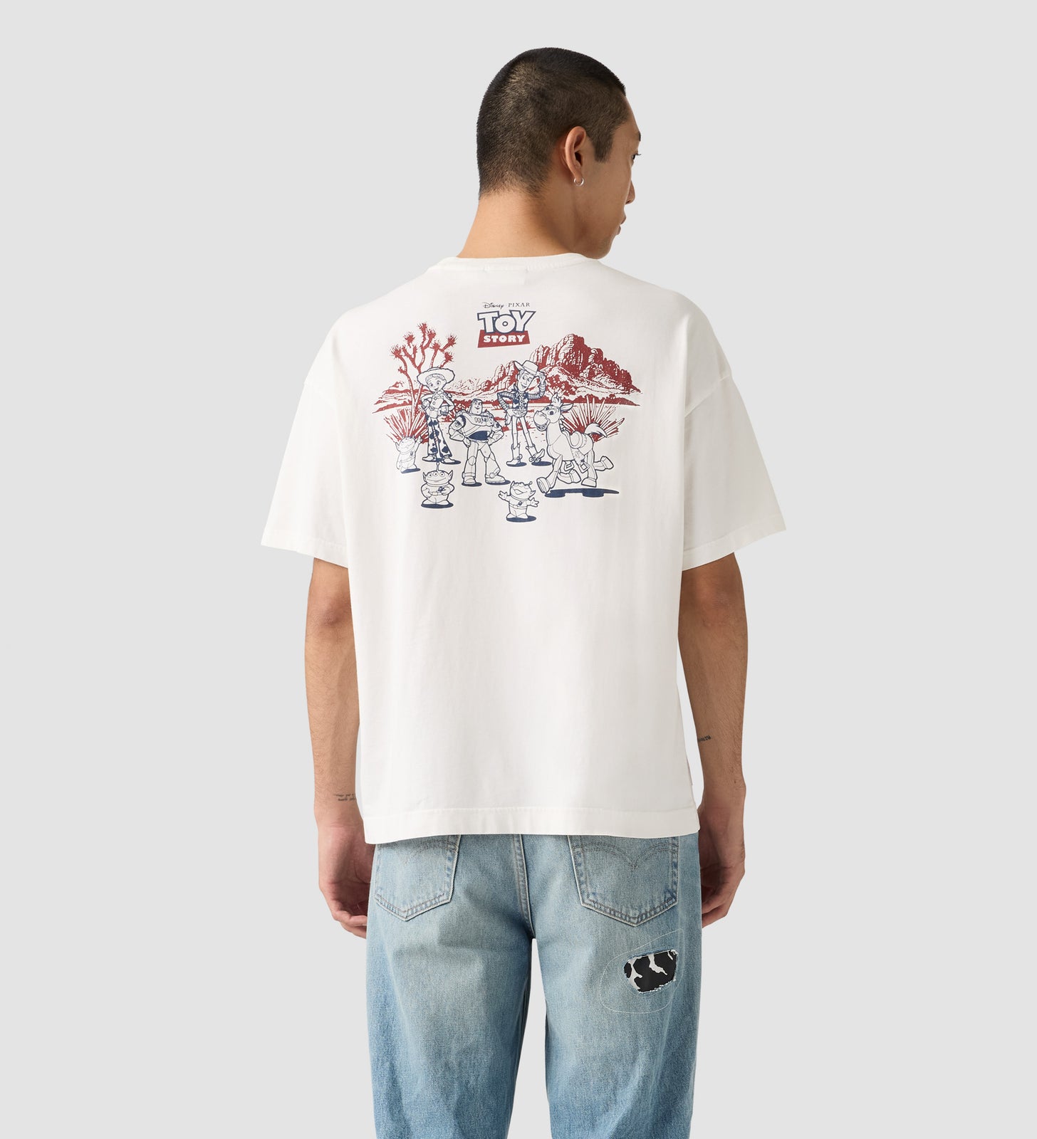 levi's® x toy story 男士盒型圖案 t 恤 | 男裝 0034T0000S- Multicolor – Levi's 香港