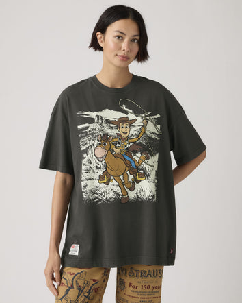levi's® x toy story 男士boxy圖案 t 恤 | 男裝 0034T0001XS- Multicolor  – Levi's 香港