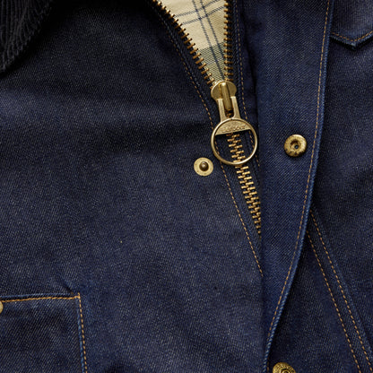 Levi's® x Barbour Oversized Bedale Denim Jacket
