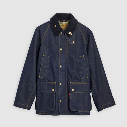 Levi's® x Barbour Oversized Bedale Denim Jacket