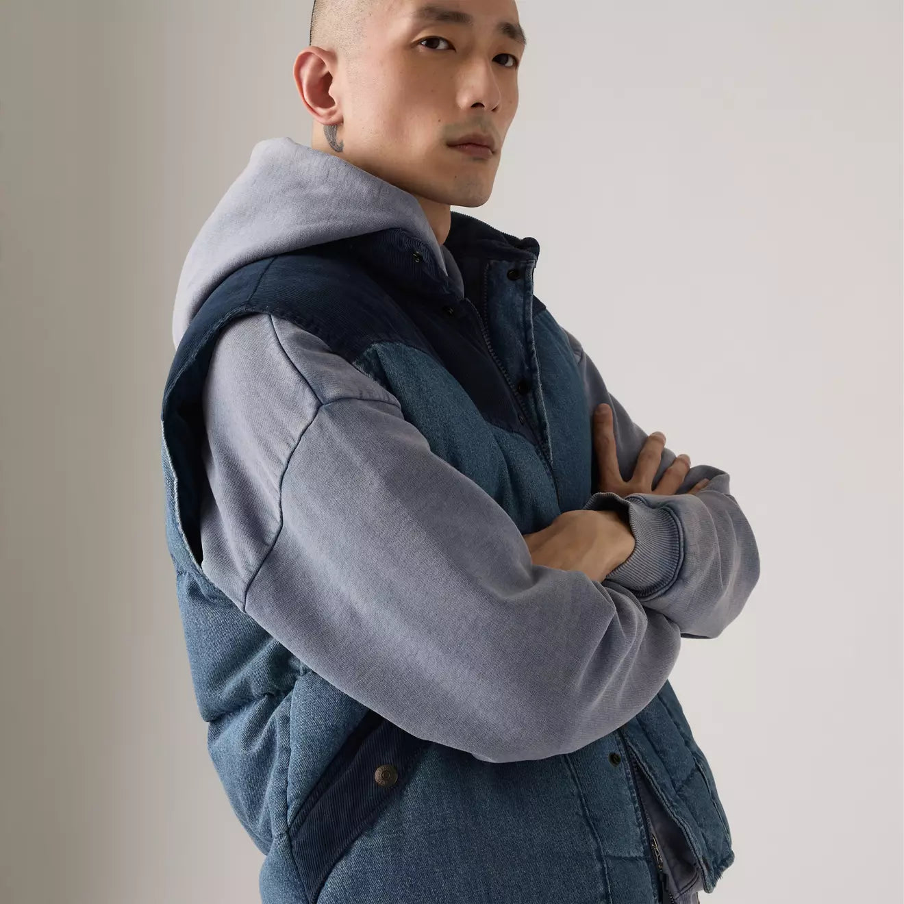 levi's® wild west 背心|男裝 003GQ0000XS- Medium Wash – Levi's 香港