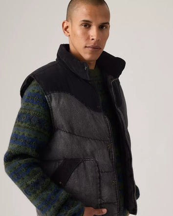 levi's® wild west vest 003GQ0001XS- Black  – Levi's Hong Kong