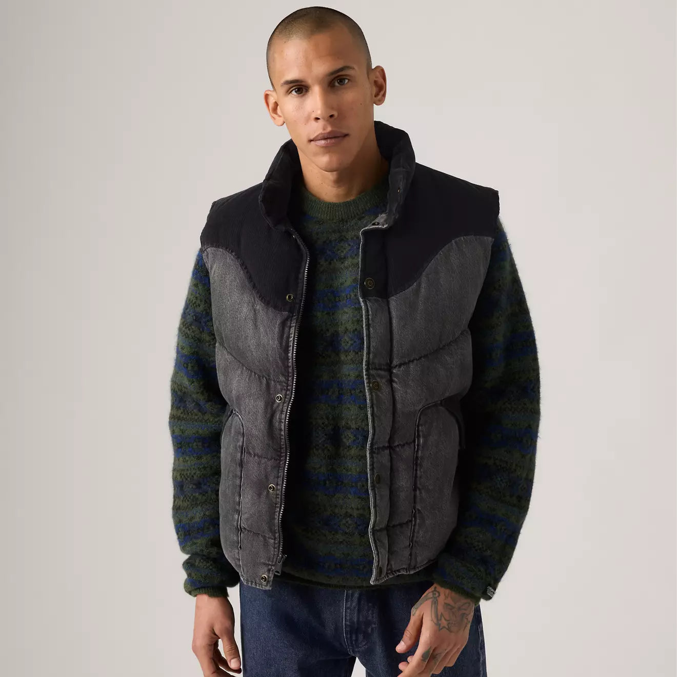 levi's® wild west 背心|男裝 003GQ0001XS- Black – Levi's 香港