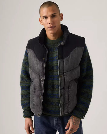 levi's® wild west vest 003GQ0001XS- Black  – Levi's Hong Kong